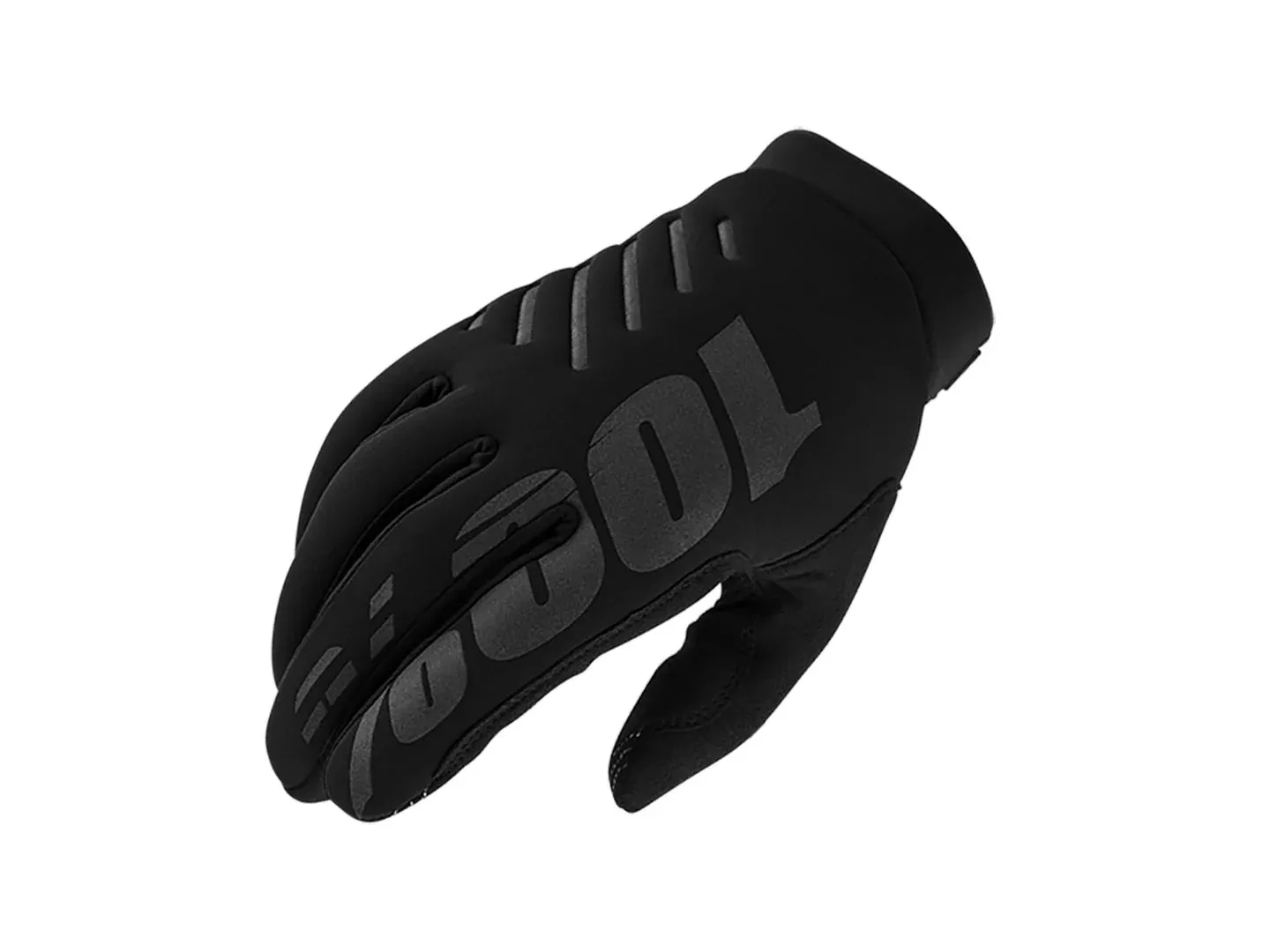 100% Brisker Women Medium Black Glove