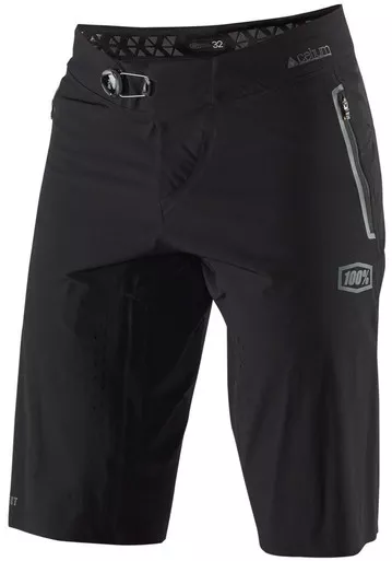 100% Celium MTB Shorts Black