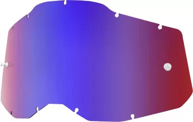 100% RC2/AC2/ST2 Replacement Lens Mirror Red/Blue