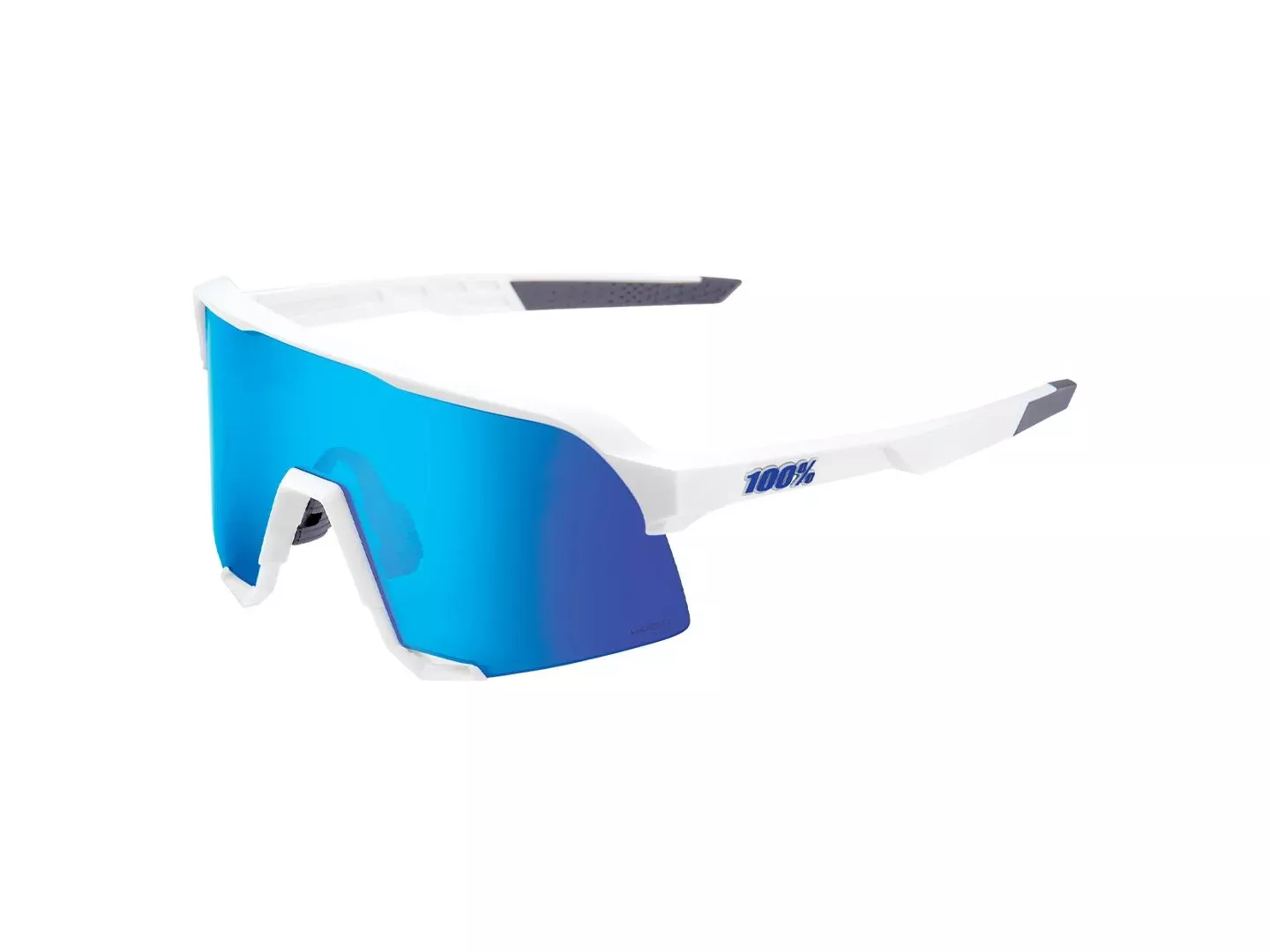 100% S3 Hiper Lens White/Blue Eyewear