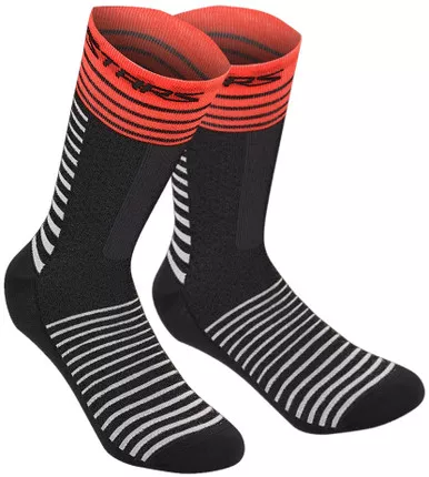Alpinestars 19cm Drop Socks Black/Red 2022