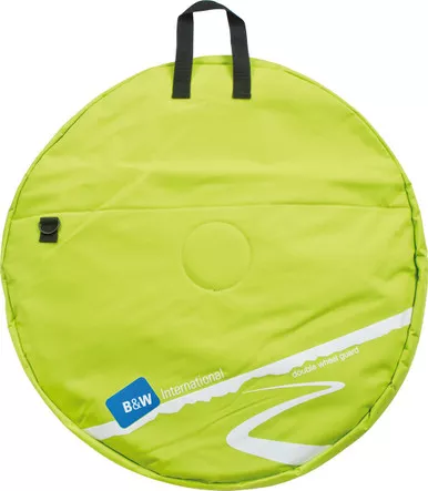 B&W Road 700c Double Wheel Travel Bag Green