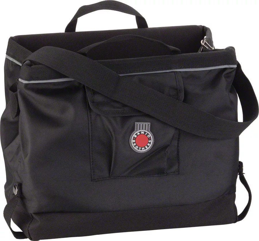 Banjo Brothers Grocery Pannier: Black