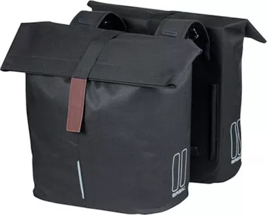 Basil City Double 28L Pannier Bags Black