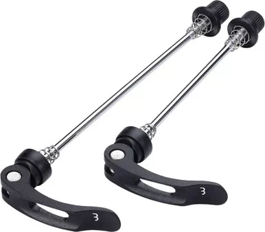 BBB WheelBlock 100/135mm Quick Release Skewers Black/Silver