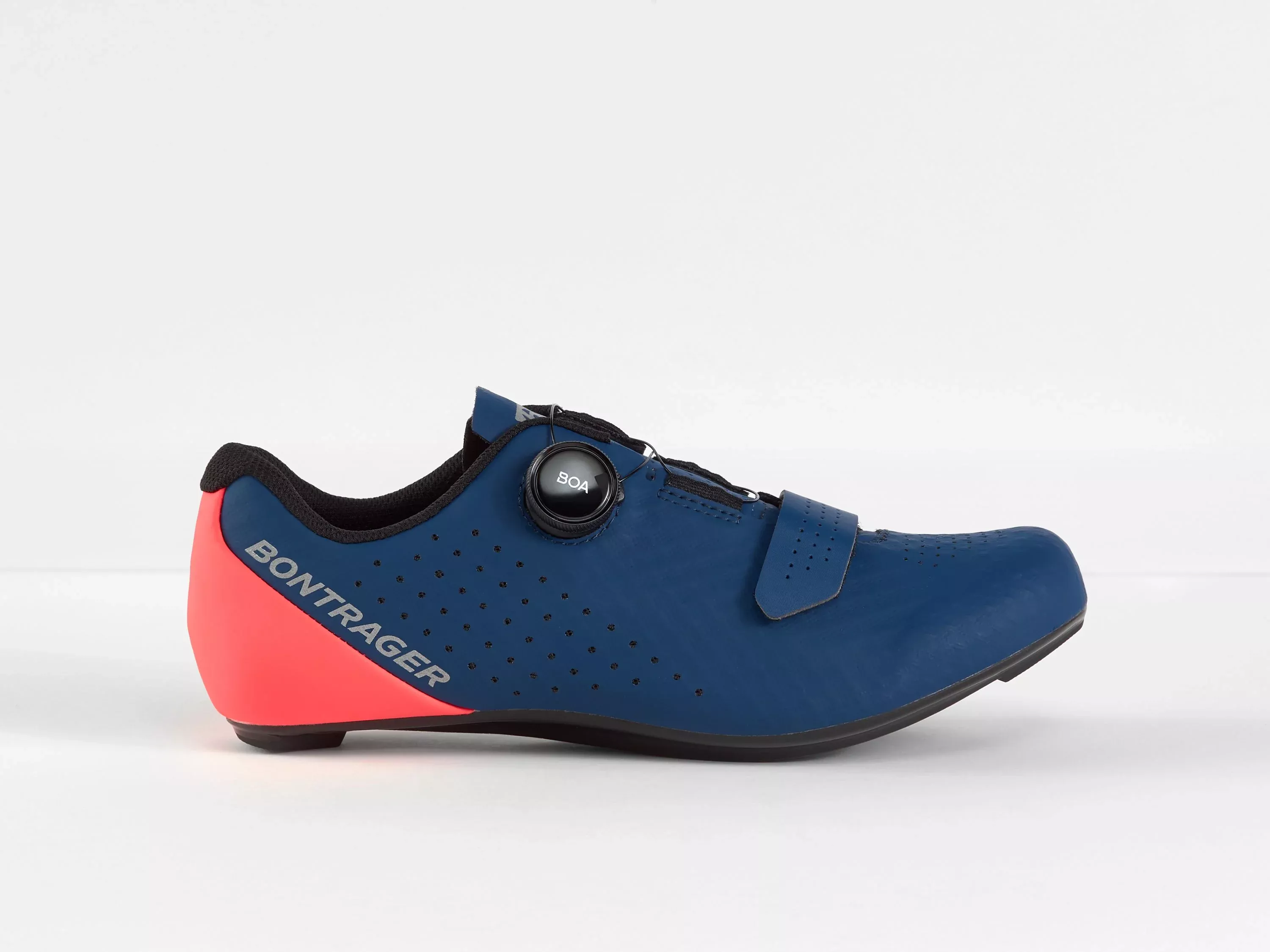 Bontrager Circuit Road 42 Nautical Navy/RadioactivCoral Shoe