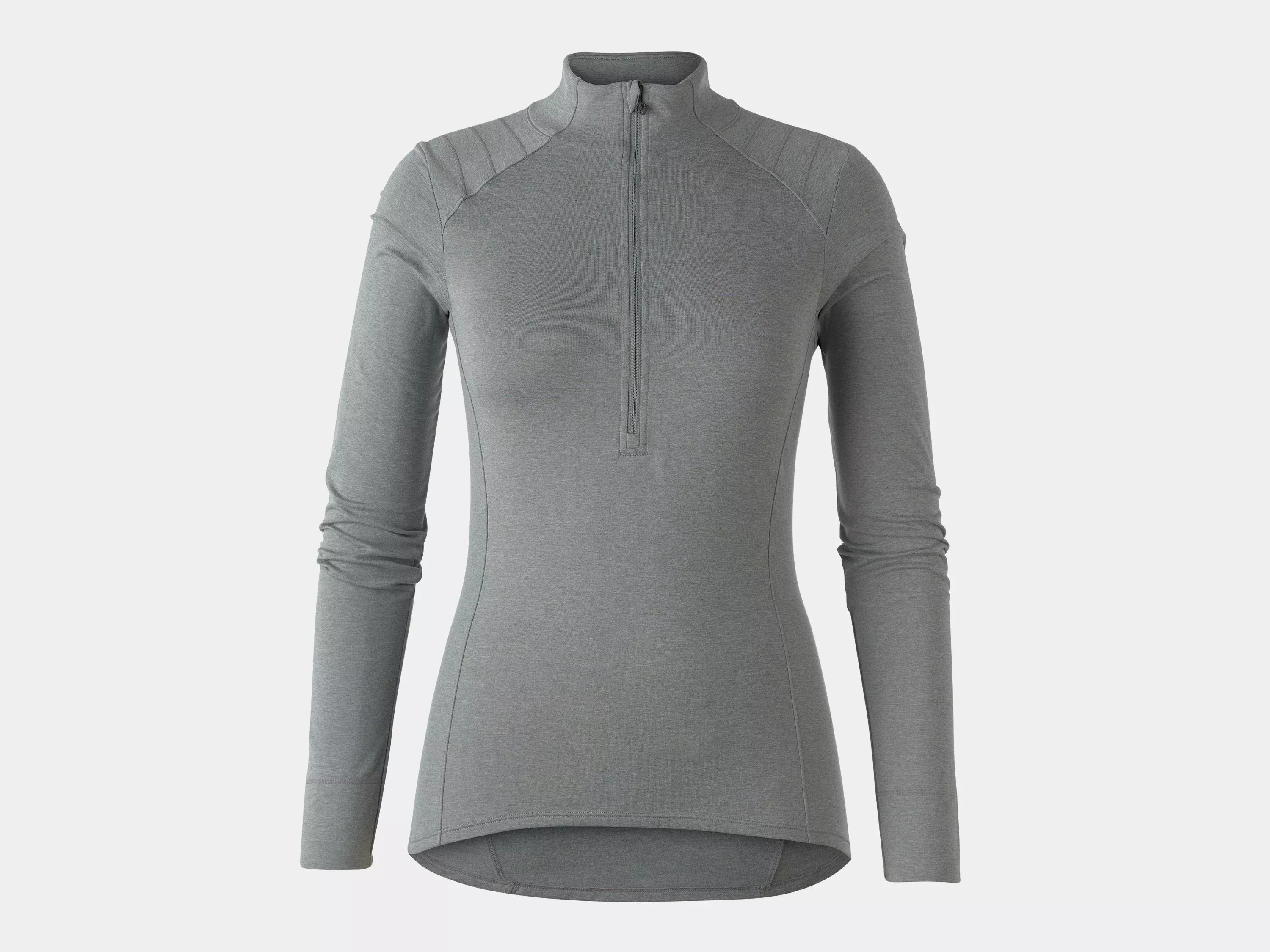 Bontrager Vella Thermal Long Sleeve LG Quicksilver Jersey