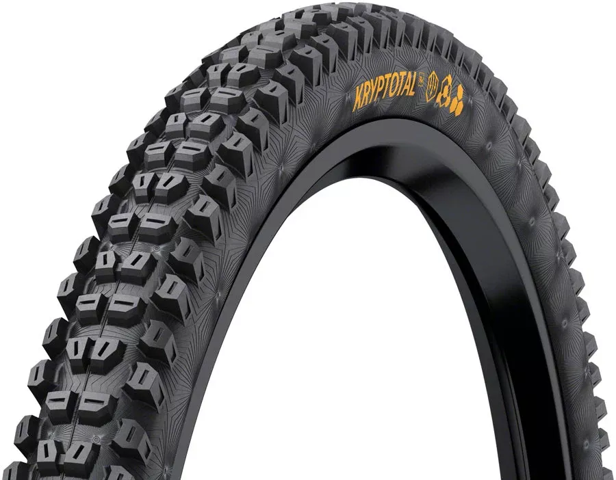 Continental Kryptotal Rear Tire - 27.5 x 2.60 Tubeless Folding BLK Soft Downhill Casing E25