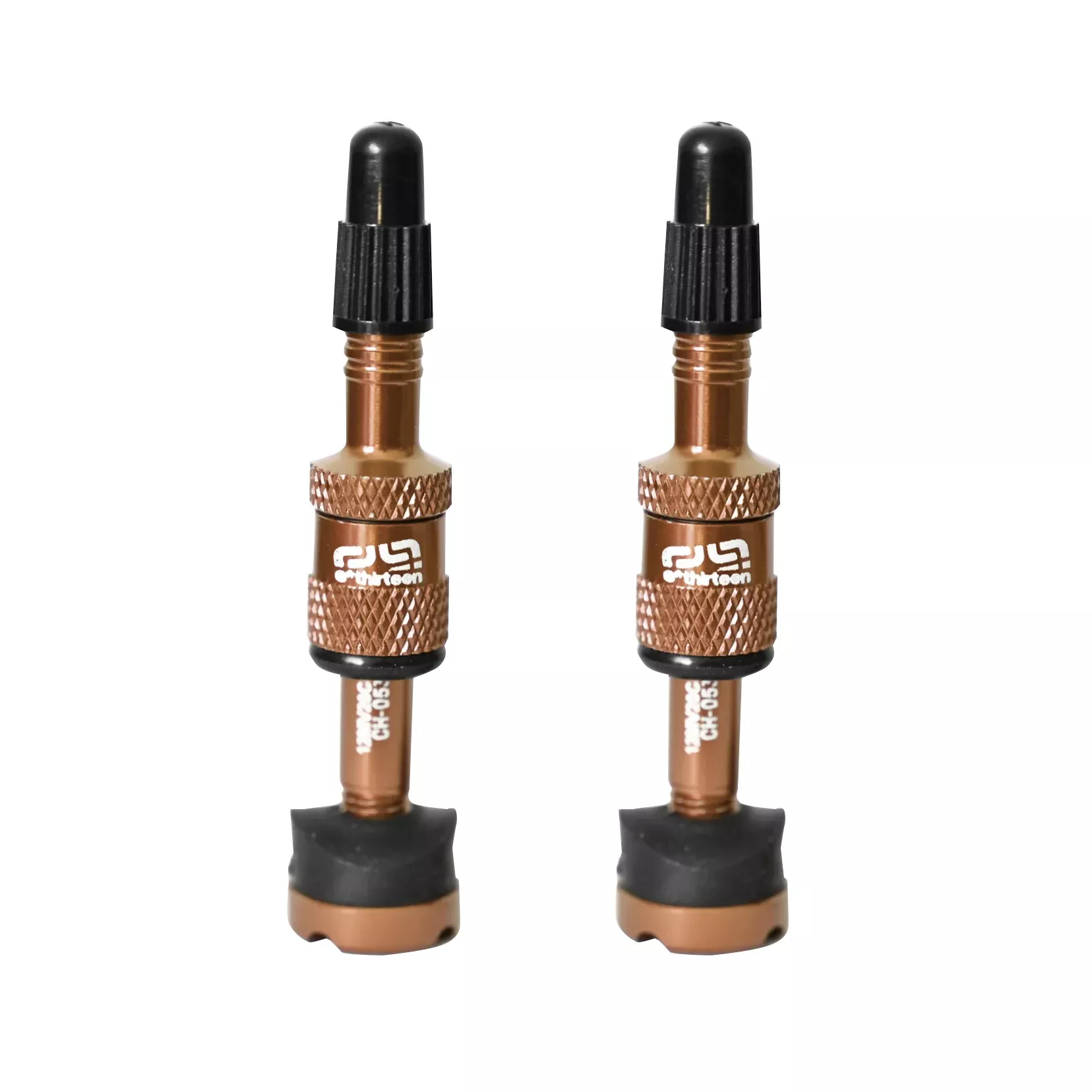 E*thirteen Quick Fill Plasma Valves(19-23mm Rim) Pair - Brz