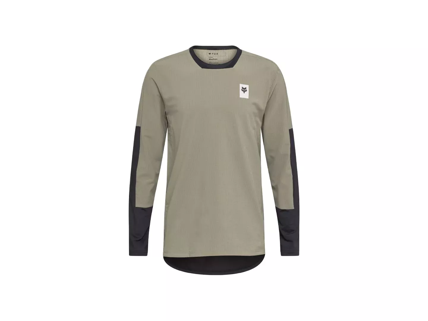 Fox Racing 25 Defend Thermal LS Small Light Brown Jersey