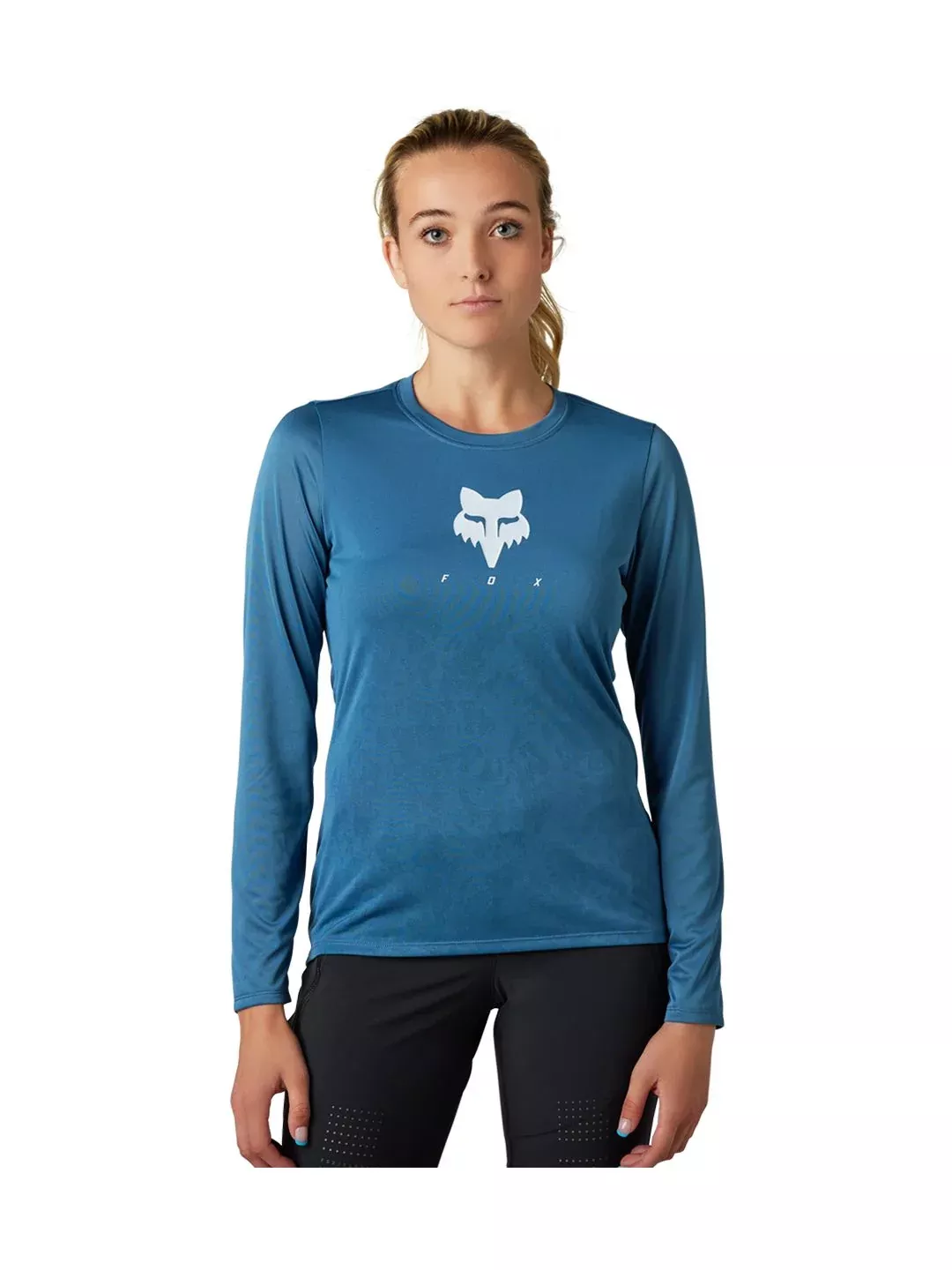 Fox Racing Ranger TruDri LS Women X-Large Dark Blue Jersey