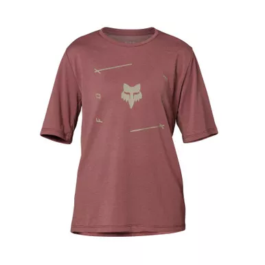 Fox Ranger Dri-Release Veni Youth MTB SS Jersey Cordovan