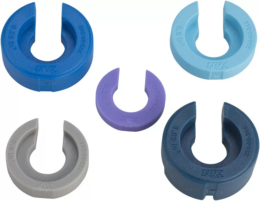 FOX Volume Spacers - Float X and DPX2 1/2" Shaft Assorted Kit