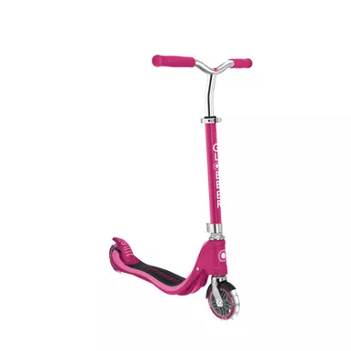 Globber Flow 125 Lights Scooter Ruby