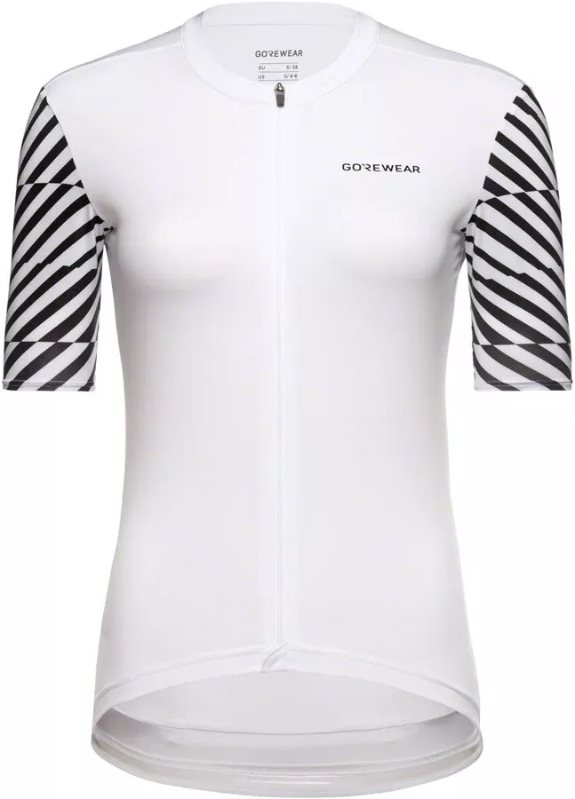 Gorewear Swiftride Optical Jersey - White/Black