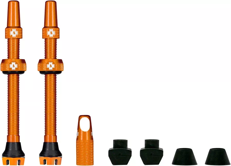 Muc-Off V2 Tubeless Valve Kit - Orange