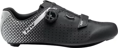 Northwave Core 2 Plus Unisex Road Cycling Shoes Black Silver