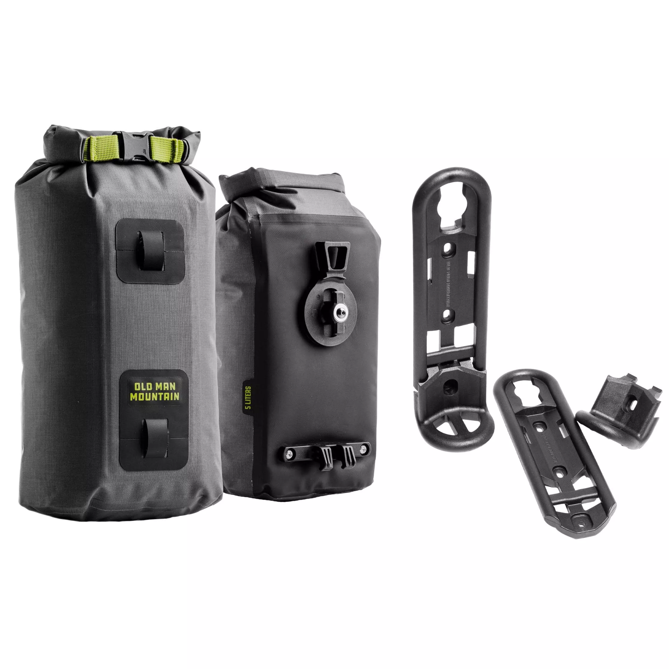 Old Man Mountain Hemlock Bag w/ FLIP Cages 5L Pair Black