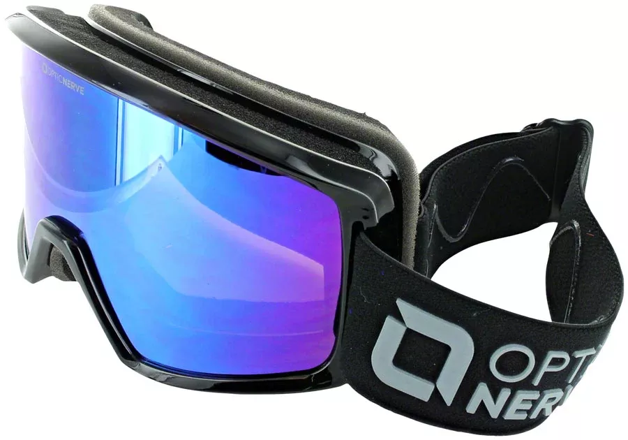 Optic Nerve Shavano Goggles - Shiny Black