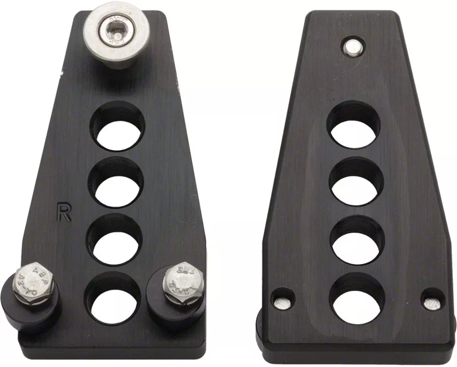 Ride2 Tandem Crank Arm Shorteners - Standard Width 31. 130mm Crankset