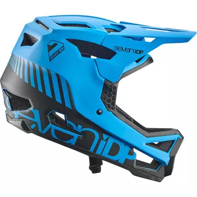 Seven iDP Project 23 Fibreglass Full Face Helmet Blue/Black