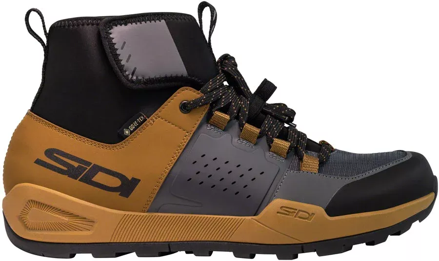 SIDI Atomus MID GTX Mountain Clipless Shoes - Harvest/Gray 39 Millennium Fit