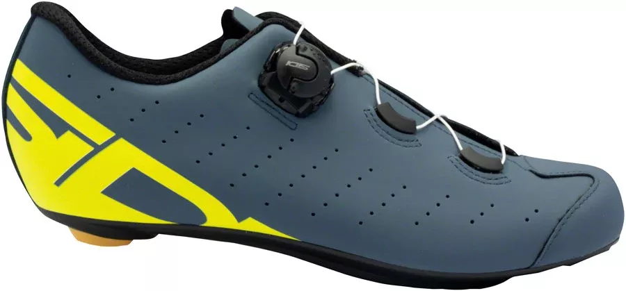 SIDI Fast 2 Road Shoes - Blue/Yellow 46.5