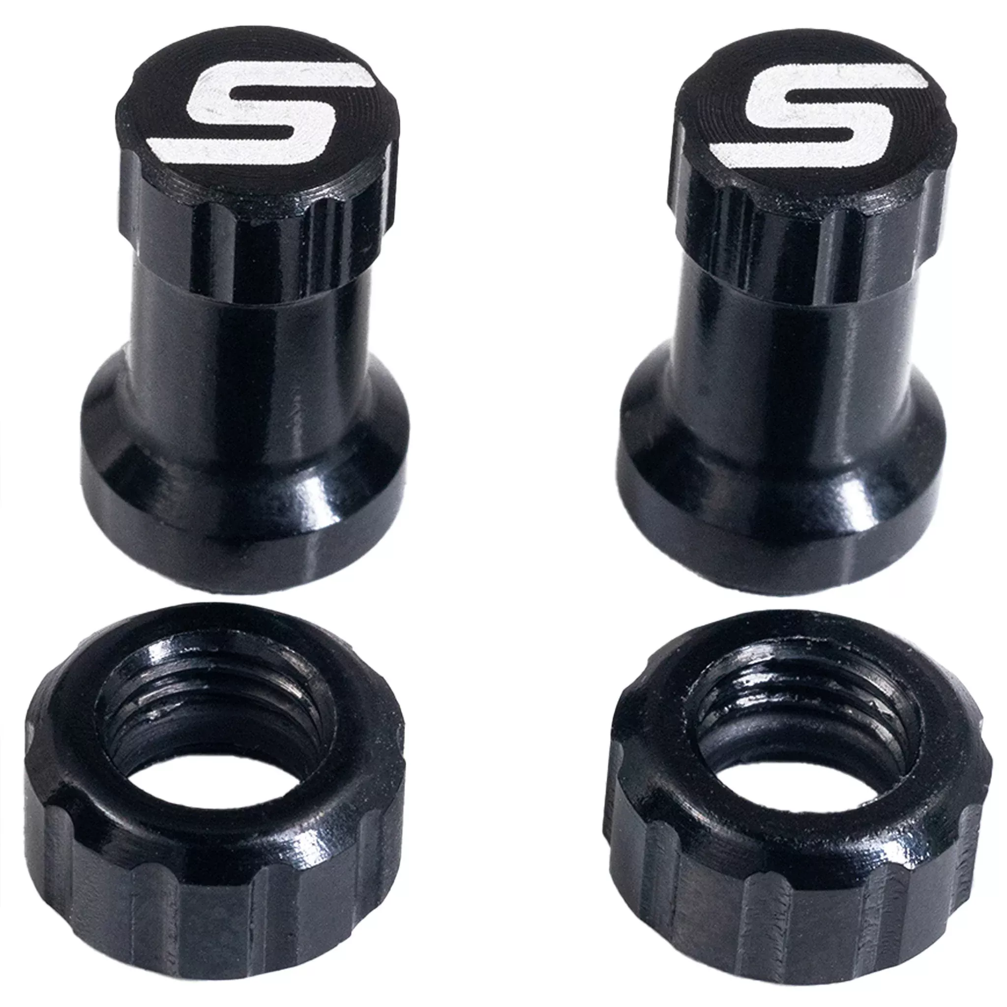 Stan's Tubeless Valve Stem Cap Color Kit - Black