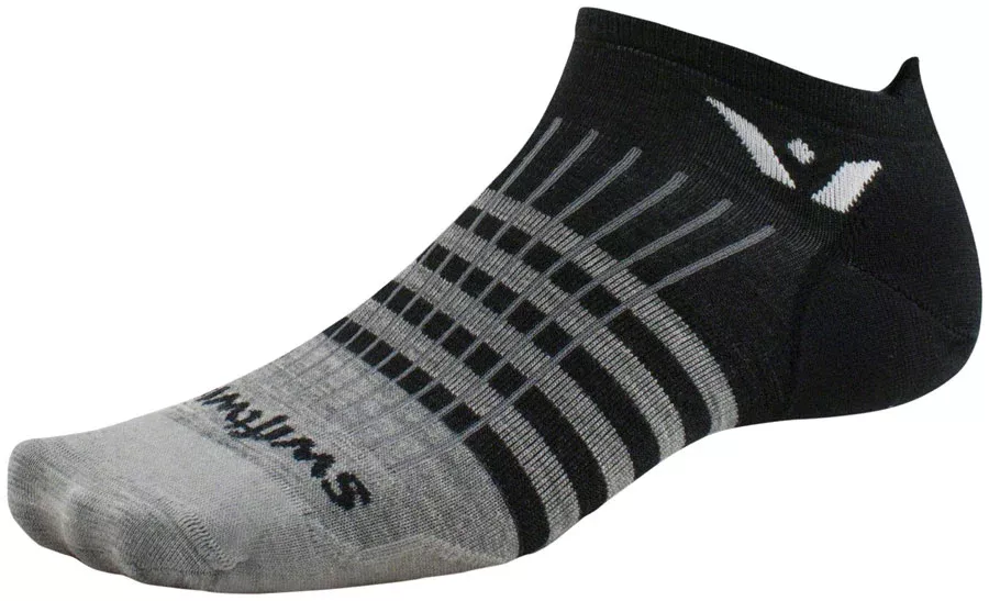 Swiftwick Pursuit Zero Wool Socks - No Show, Stripes