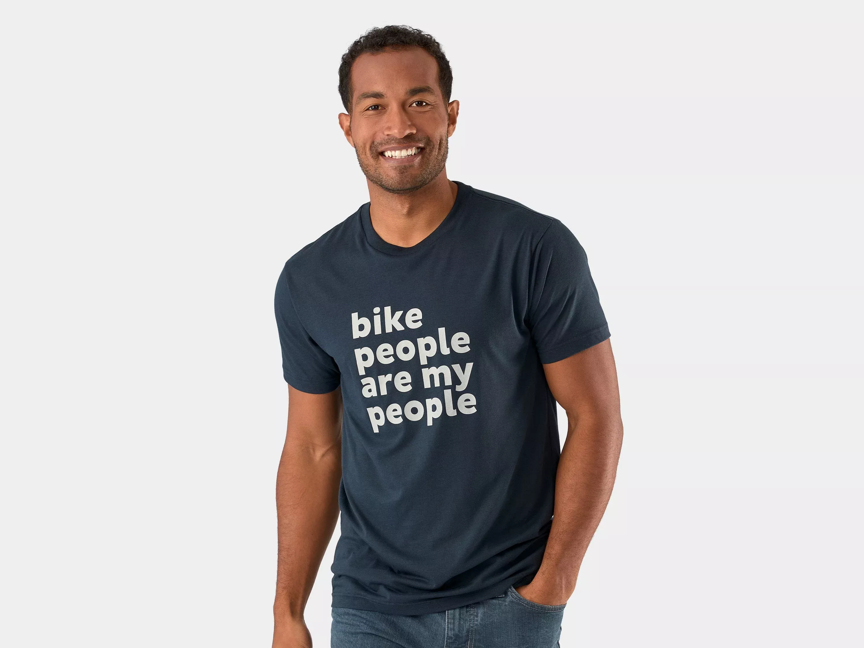 Trek Bike People Tee X-Large Navy Shirt
