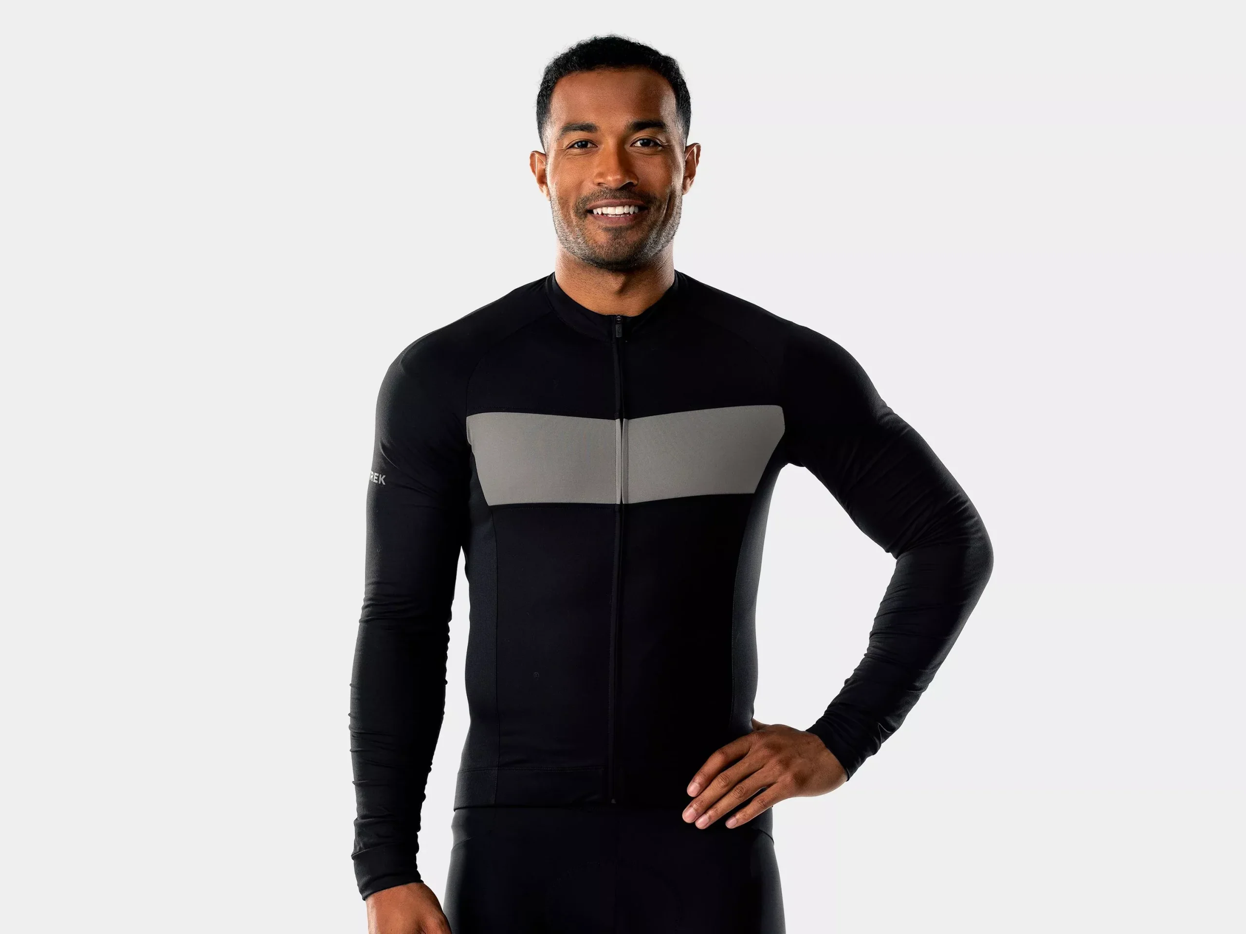 Trek Circuit LTD Long Sleeve Medium Black Jersey