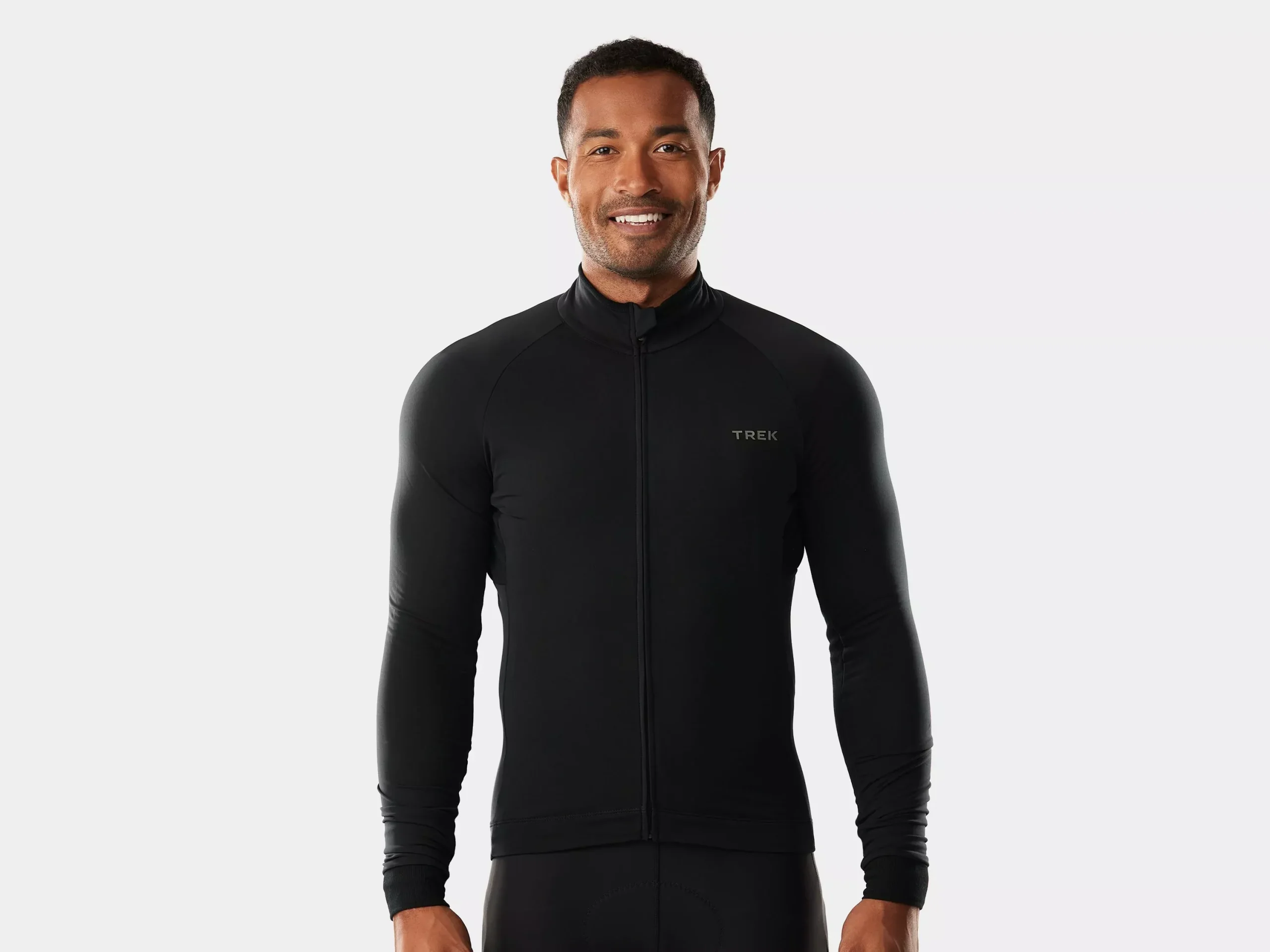 Trek Circuit Thermal Long Sleeve Medium Black Jersey