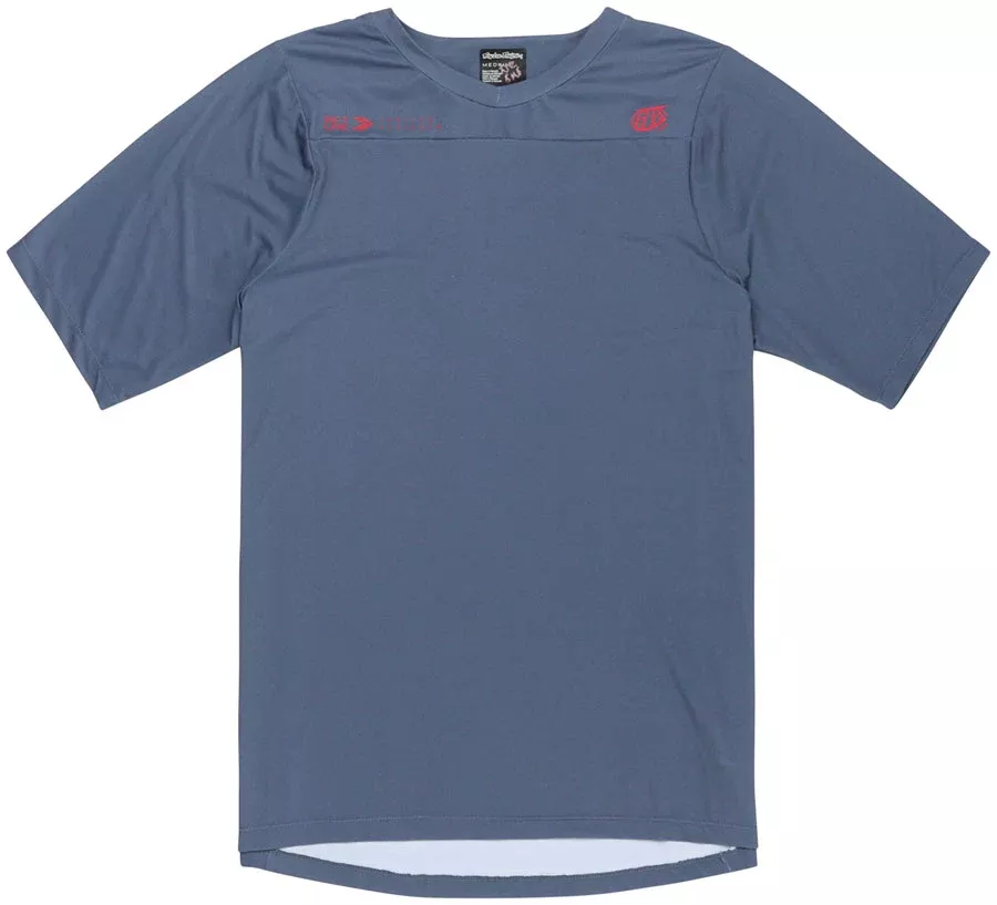 Troy Lee Designs Skyline Short Sleeve Jersey – Mono Steel Blue 2X-Large