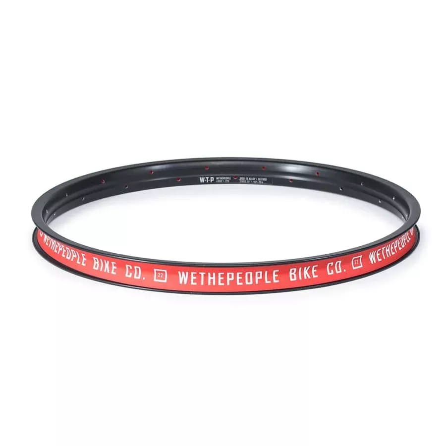 We The People Logic Rim 20'' Holes: 36 Black
