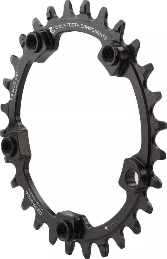 Wolf Tooth 94 BCD 5-Bolt Drop-Stop Chainring