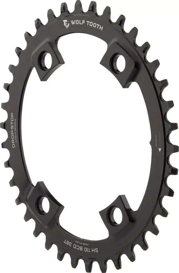 Wolf Tooth Elliptical Shimano 110 Asymmetric BCD Chainring