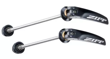Zipp Aero Titanium 100/130mm Quick Release Road Skewers Black/Silver