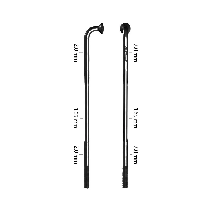 Zipp Sapim D-Light Spokes J-Bend Black 3pcs