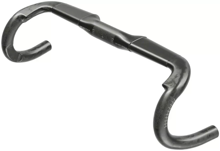 Zipp SL-80 Race Drop Handlebar - Carbon, 31.8mm, 44cm, Natural Carbon w/ Matte Logos, A1