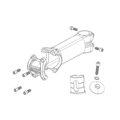 Zipp Stem Spacer Set Service Course SL-OS