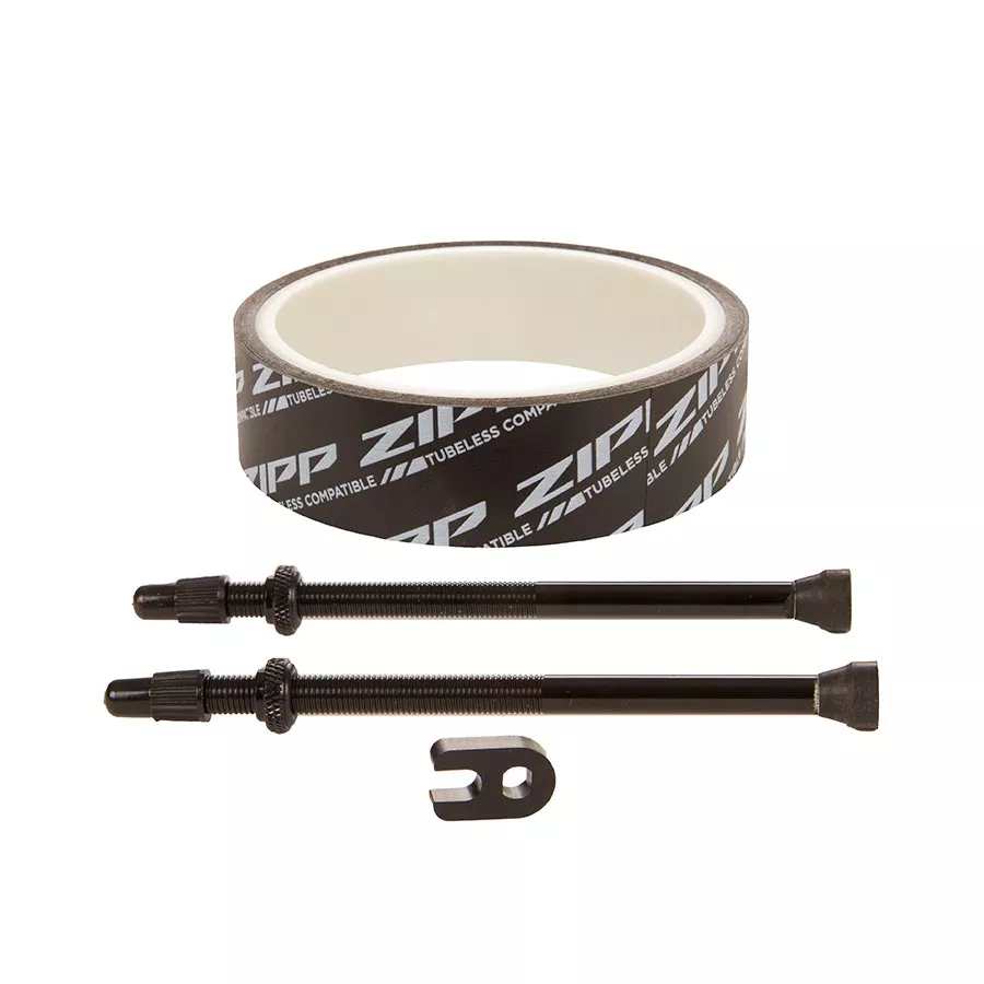 Zipp Tubeless Kit 26mm tape and 100mm valves Fits 808 Firecrest