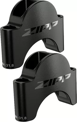 Zipp Vuka AeroBar Clip Riser Kit 25mm w/Bolts Bead Blast Black