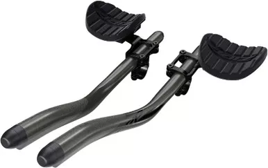 Zipp Vuka Evo70 Carbon AeroBar Extensions w/Above Mount Clip Carbon Black/Gloss Black