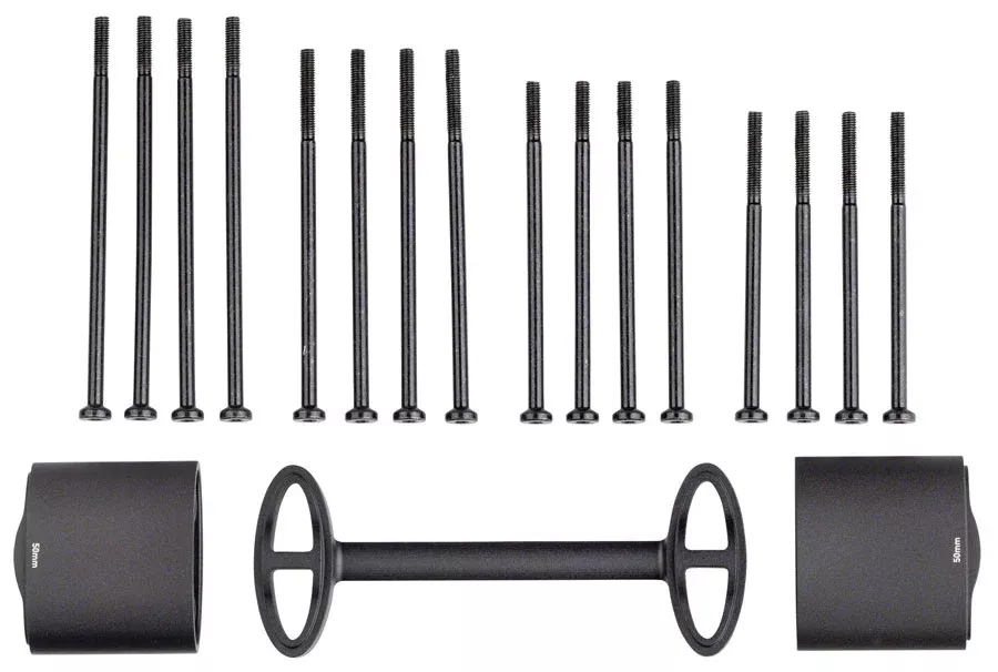 Zipp Vuka High Stack Kit For Vuka C1 - 10mm riser Bridge, 50mm. Risers and bolts